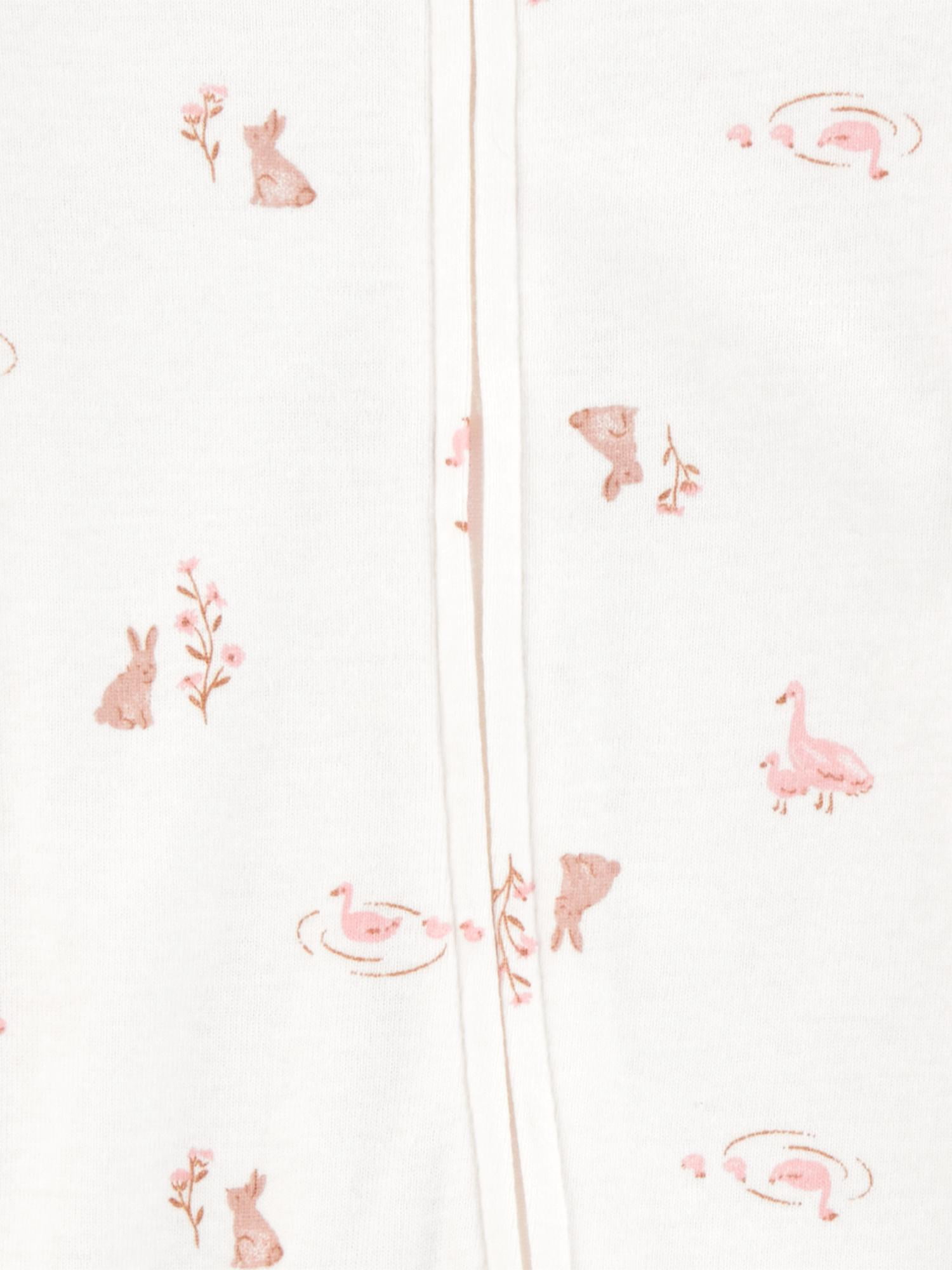 Carter's Child of Mine Baby Girl, Sleep 'n Play, 2-Pack, Sizes Preemie-6/9 months