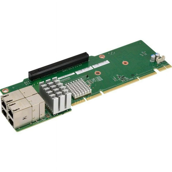 Supermicro AOC-2UR66-I4XTF 2U Ultra Riser 4-port 10GBase-T and 2x PCI-E x16, Intel XL710