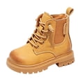 thumbnail image 2 of LvhaoGJOB Kids' Chelsea Boots - Elastic Side Panels, Side Zipper Closure & Classic Design, 2 of 9