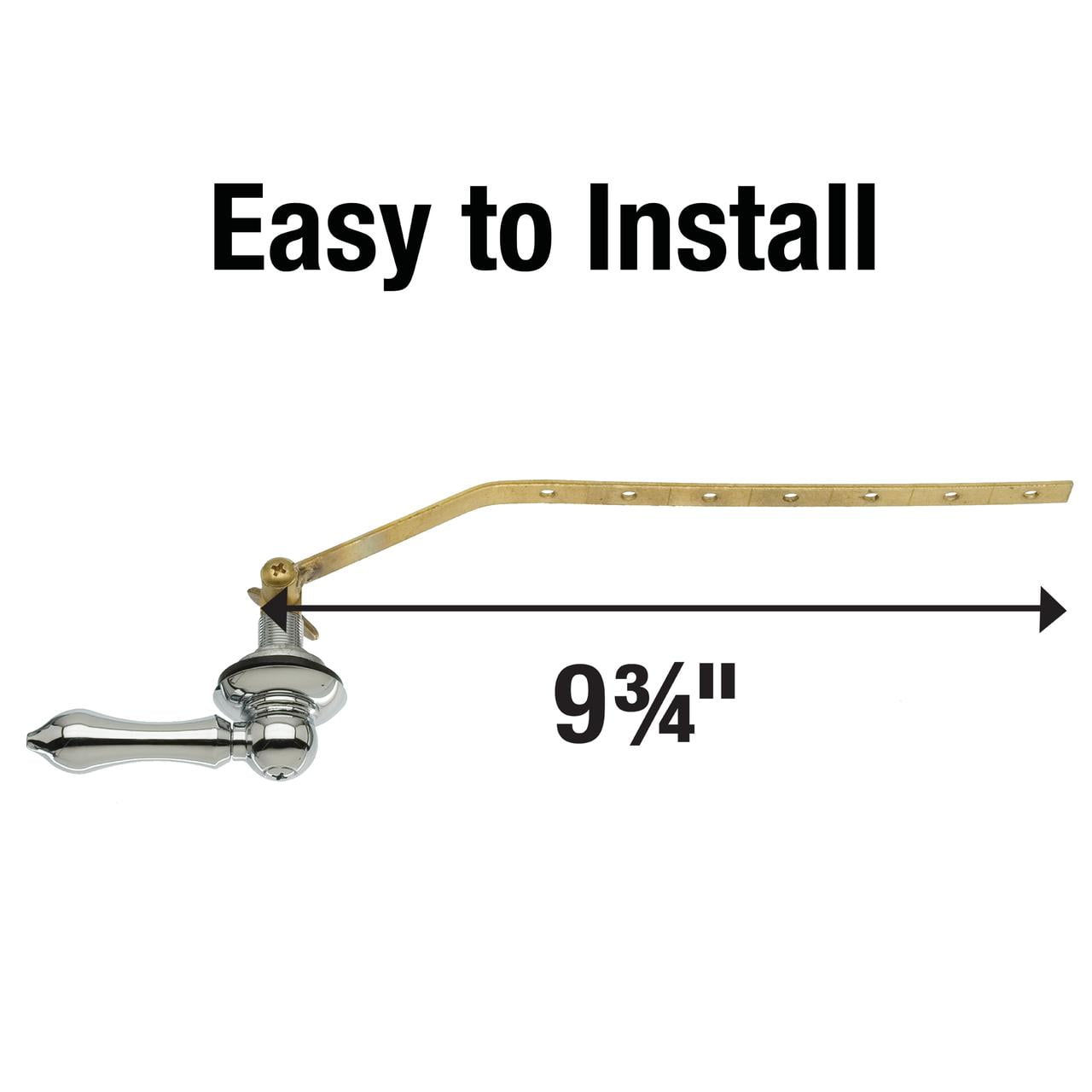 Danco Decorative Toilet Tank Lever Right Front/Side Mount Handle Replacement Chr 