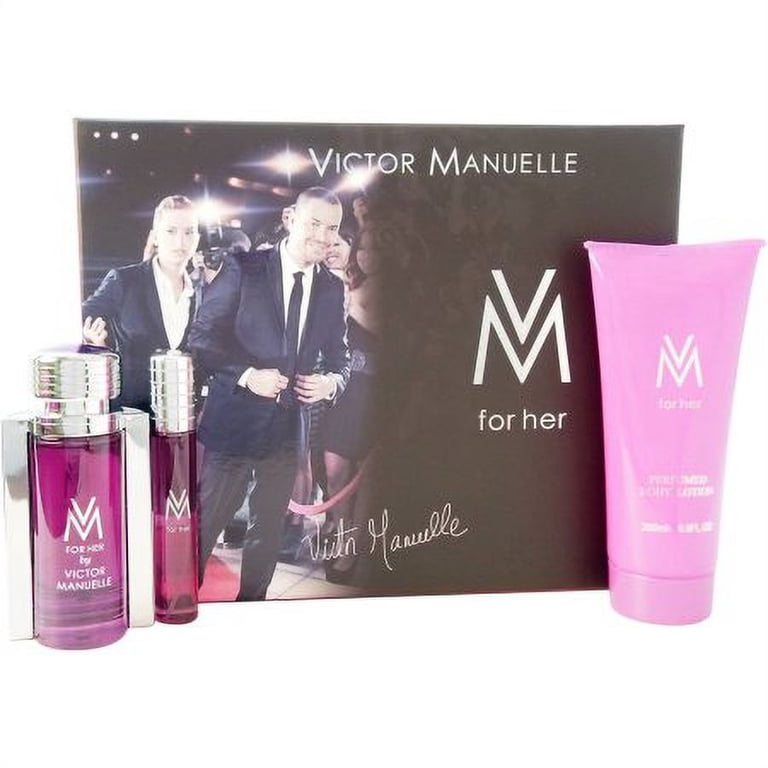 Victor Manuelle VM for Her Gift Set, 3 pc - Walmart.com
