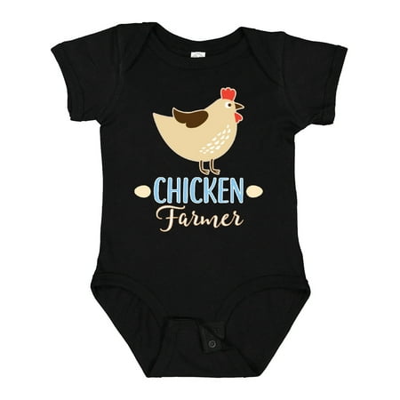 

Inktastic Chicken Farmer Boys or Girls Baby Bodysuit
