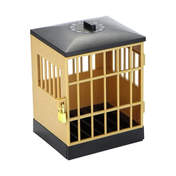 Caja de seguridad para teléfono inteligente con temporizador, contenedor de bloqueo para dispositivos de prisión y cárceles, ideal para fiestas de oficina Negro Caqui