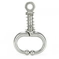 thumbnail image 2 of Cattle Nose Clamp, Stainless Steel Spring Type Bull Cow Cattle Nose Ring Automatic Cow Spring Nose Pliers Cattle Nose Plier Farm Animals Equipment Accessory for Cows,, 2 of 7