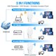 thumbnail image 4 of Amplificador de señal WiFi 2024 para el hogar de 1100 m² con Ethernet, 4 of 7