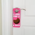 thumbnail image 5 of I Love You to the MoonPie and Back Plastic Door Knob Hanger Sign, 5 of 7