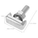 thumbnail image 2 of WRISTBIQUE Tornillo Para Terminal De Batería Con De Clip Fijo En Inoxidable Plata, 2 of 8