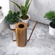 thumbnail image 1 of Regadera de acero inoxidable 1,5L con pico largo - Regadera metálica para plantas de interior y exterior, capacidad de 1500ml, acabado cepillado, 1 of 5