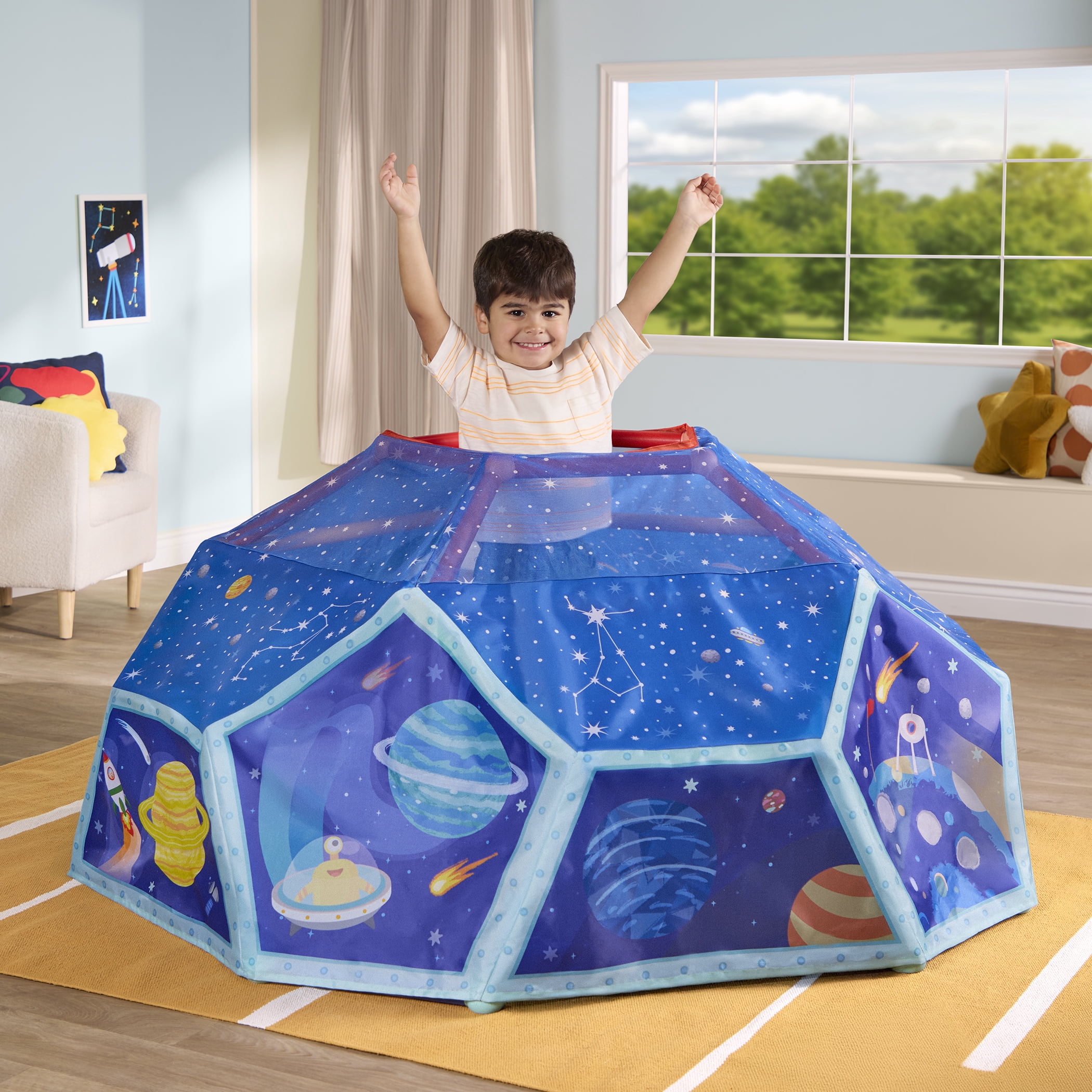 Battat Climbscape Outer Space Themed Climbing Dome Cover for 3 Years +