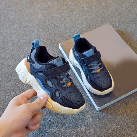 

Cathalem Kids Shoes Size 4 Fashion Autunmn Winter Children Sports Shoes Girls Boys Run Soft Warm Flat Bottom Non Slip Youth Shoes Black 9 Years