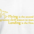 thumbnail image 3 of CafePress - Flying Is The Second Greatest Thrill Yellow Men's - Pullover Hoodie, Hooded Sweatshirt, 3 of 4