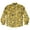 Gold, variant on King of Tigers Halloween Unisex Fancy-Dress Costume Shirt for Adults