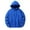 Blue, variant on ZyeKqe Hoodies for Men Casual Fashion Hooded Color Sweatshirts Drawstring Dropped Shoulder Long Sleeve Pullover Tops