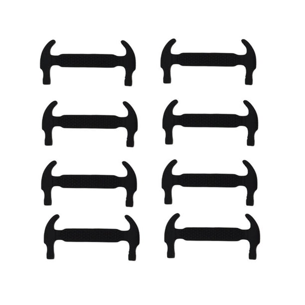 16 unids/set de cordones elásticos de silicona para zapatos, cordones especiales para zapatos sin atar, cordones para mujeres y hombres, zapatos con cordones, cordones de goma L5France Gao Jinjia LED