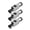 3pcs/set, variant on Industrial Cat7 Ethernet Connector With Metal Housing and Shielding Protections Cat7 Plugs