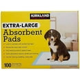Kirkland Signature ExtraLarge LeakProof/Absorbent Pet Dog Pee Pads