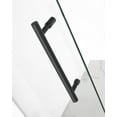 thumbnail image 7 of Aston Sdr995-38-10 Cascadia 38" Wide X 72" High Frameless Hinged Shower Door - Black, 7 of 7