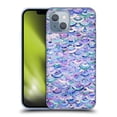 thumbnail image 1 of Head Case Designs Officially Licensed Micklyn Le Feuvre Marble Patterns Mosaic In Amethyst And Lapis Lazuli Soft Gel Case Compatible with Apple iPhone 14, 1 of 7