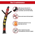 thumbnail image 7 of 10FT Tall Inflatable Tube Man BBQ Wacky Wavy Dancing Guy (12''Diameter) for Outdoor Decoration Advertising Business Promotion (Blower Not Included), 7 of 7