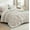 04 - Linen, variant on 7-Piece Full White Comforter Set, All Season Bed in a Bag for Adults & Kids with Sheets & Pillowcases