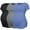 Black/Light Grey/Blue, variant on Women's Maternity Shirts Tops Side Ruched Ribbed Pregnancy Clothes 3-Pack