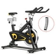 thumbnail image 1 of Costway Magnetic Exercise Bike Stationary Belt Drive Indoor Cycling Bike Gym Home Cardio, 1 of 10