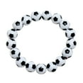 thumbnail image 1 of GOOHOCHY Pulsera de cuentas de fútbol de plástico de moda, joyería de muñeca, regalo para mujeres y hombres, 1 of 8
