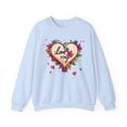 thumbnail image 3 of Big Heart Sweatshirt, Floral Heart Sweatshirt, Floral Love Sweatshirt, Valentine's Day Sweatshirt, Heart Floral Sweatshirt 109, 3 of 49