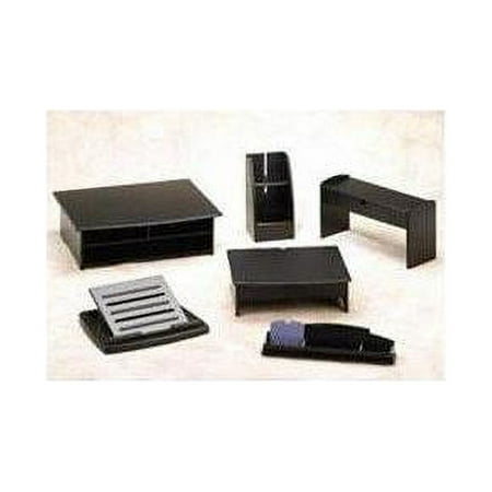 UPC: 0030402824300 | Rolodex ROL82430 Wood Tone Monitor Stands Black