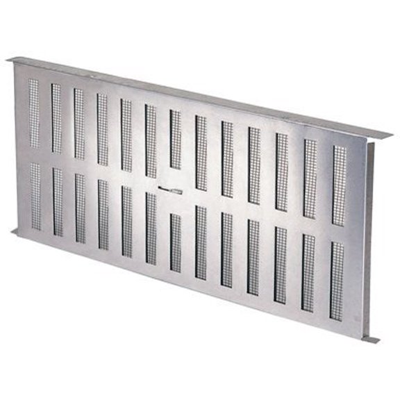 FA109000 Aluminum Foundation Vent With Slider, 16-15/16 x 8-In. - Quantity 12