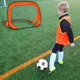 thumbnail image 2 of Pop Up Soccer Goals Foldable Soccer Goal Net Indoor Outdoor Practice Net with Carry Bag for Beach Backyard Park Football Training, 2 of 8