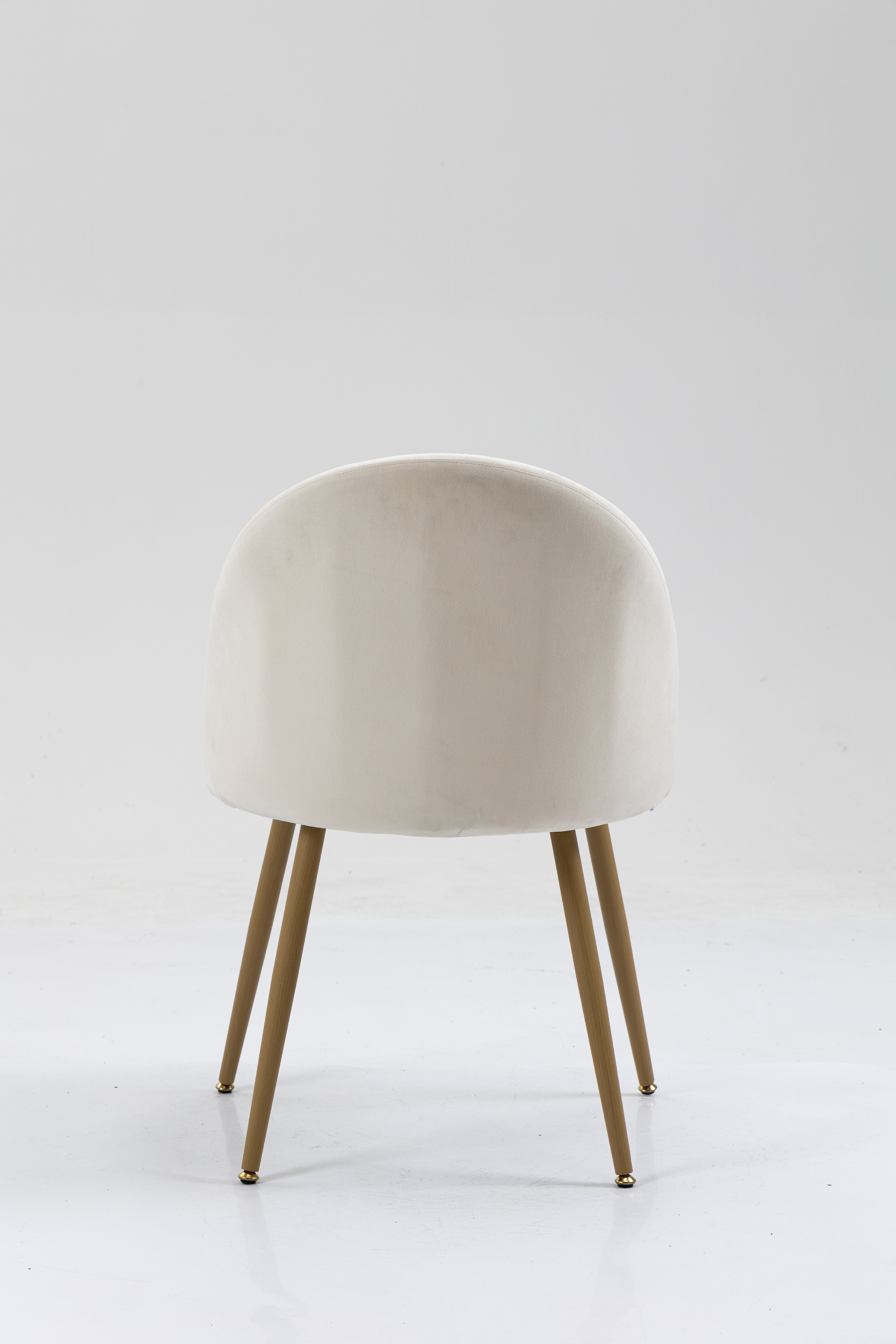 Mainstays Modern Accent Chair, Cream White