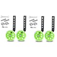 thumbnail image 1 of Kit de Soporte para Rueda de Entrenamiento de Bicicleta para NiñOs de 12/14/16/18/20 Pulgadas, Color Verde, 1 of 7
