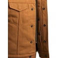 thumbnail image 4 of First Mfg Co - Lowside - Mens Motorcycle Biker Riding Tan Canvas Tan Vest - Medium, 4 of 5