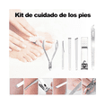 thumbnail image 4 of 19 pzs Set Manicura Y Pedicura Et Manicura Aceros Inoxidables Belug,Plata, 4 of 5