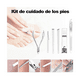 thumbnail image 4 of 19 pzs Set Manicura Y Pedicura Et Manicura Aceros Inoxidables Belug,Plata, 4 of 5