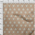 thumbnail image 3 of oneOone Polyester Spandex Brown Fabric Geometric Diy Clothing Quilting Fabric Print Fabric By Yard 56 Inch Wide, 3 of 5