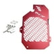 thumbnail image 1 of Rejilla protectora del radiador de motocicleta, cubierta del radiador, suministros, reparación multifuncional Rojo, 1 of 9