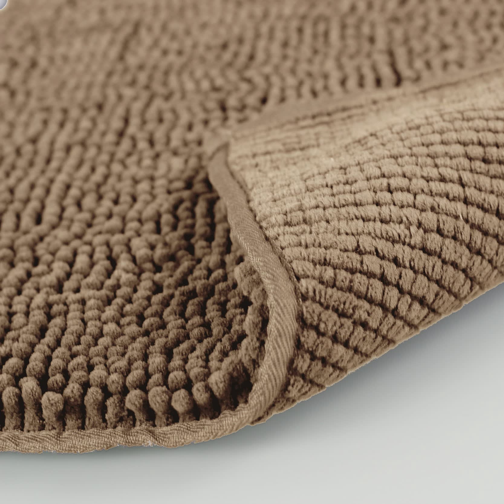 Resort Collection Chenille Plush Loop Bath Mats