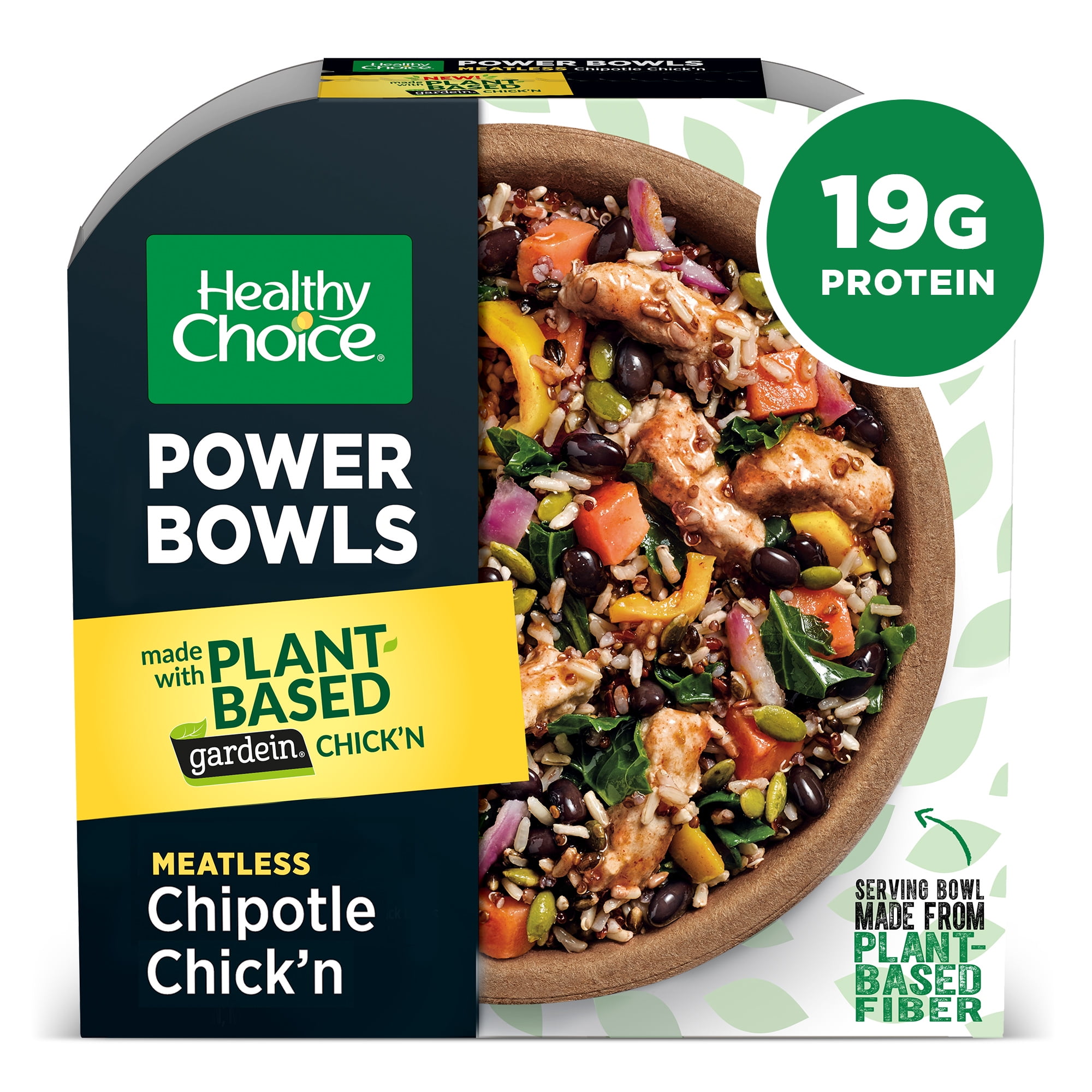 Healthy Choice Power Bowls Chipotle Chick'n, 9.25 Oz ...