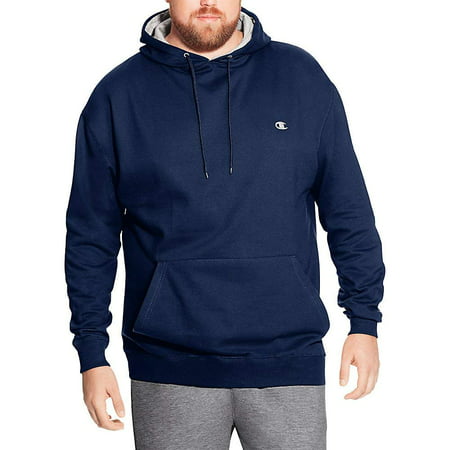 Champion - Champion Men's Big and Tall Fleece Pullover Hoodie (Navy ...
