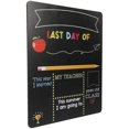 thumbnail image 3 of Black Chalkboard Sign for Classroom Decor Preschool or Kindergarten Use Wood Material 6.5x9 Inches, 3 of 5