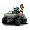 24 Volt Microsoft Halo Warthog Ride On with Laser Tag Blaster and Vest