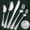 Silver, variant on 40-Piece Vintage Carved Gold Silverware Set for 8, Stainless Steel Flatware Set with Knife/Fork/Spoon, Cutlery Set for Home and Kitchen, Utensil Set with Dishwasher Safe