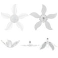 thumbnail image 4 of Yhmxh Kitchen Gadgets Cooking Gadgets Kitchen Gifts Home and Kitchen LED Garage Shop Work Lights Home Ceiling Fixture Deformable Lamp 75W E27 140LED LED Light, 4 of 8