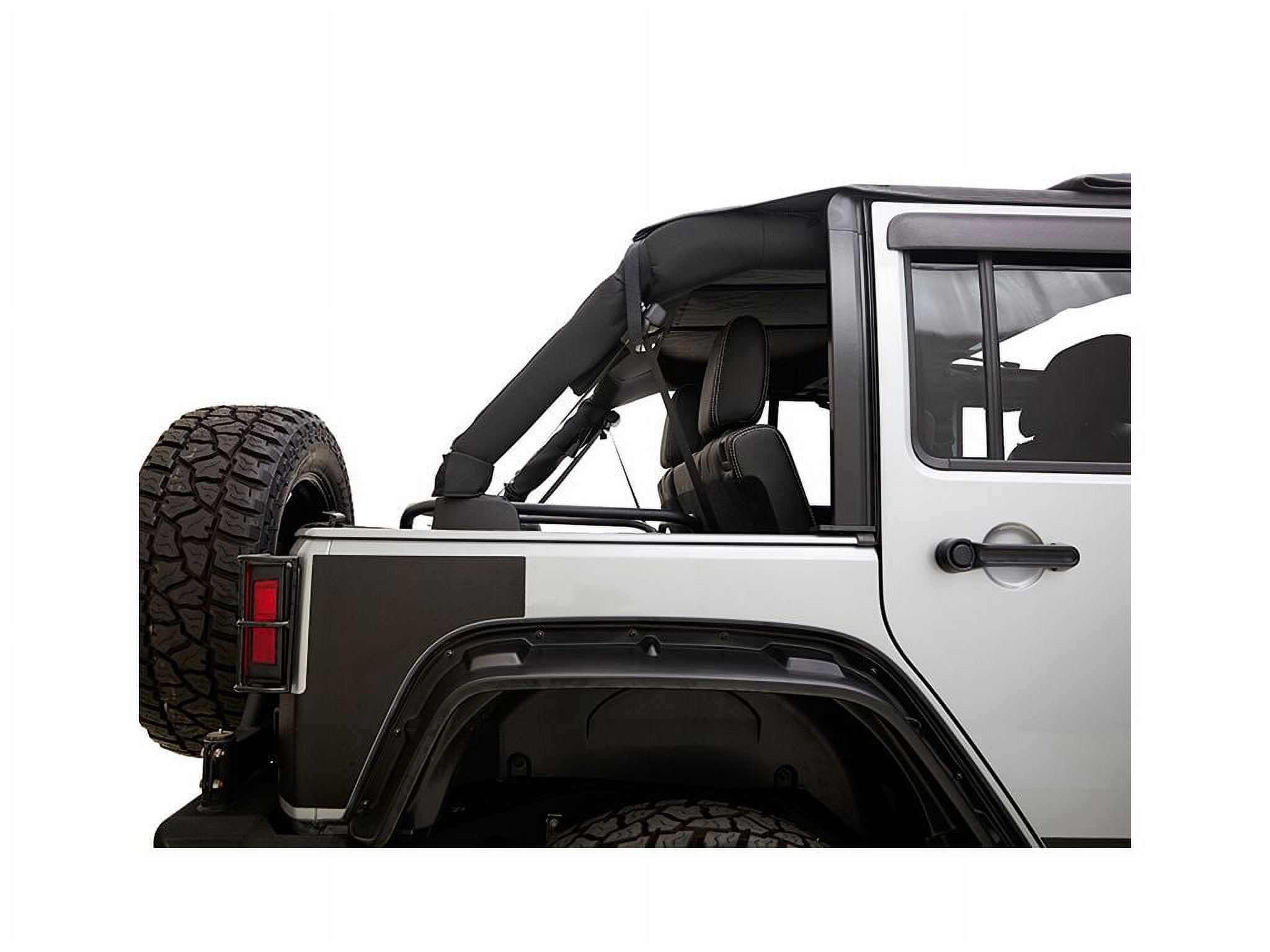 Rampage by RealTruck TrailView Fastback Soft Top | Sail Cloth