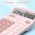 thumbnail image 2 of Calculadora electrónica de 12 dígitos Pantalla Lar Calculadoras de escritorio, 2 of 5