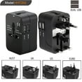 thumbnail image 5 of Universal Global All-in-one Mobile Phone Charger Travel Wall AC Power Plug Adapter, 5 of 5