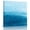 Teal Blue, variant on Wall Art Prints, Grey Ombre Framed Canvas Prints for Bedroom Living Room Bathroom Office, Modern Abstract Art Ocean Oil Painting Gallery Wrap Wall Art Poster for Gifts Home Decor 8"x8"