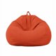 thumbnail image 3 of Sillón puff sin relleno, puf gigante relleno, sofá cama, puf de lino grueso con flocado, asiento otomano, puf, muebles de salón, 3 of 5
